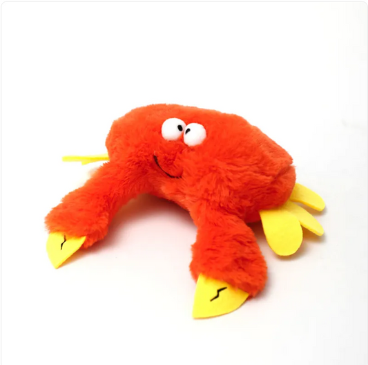 Interactive Plush Pet Toy - Sound & Motion Jumping Fish or Flapping Bird